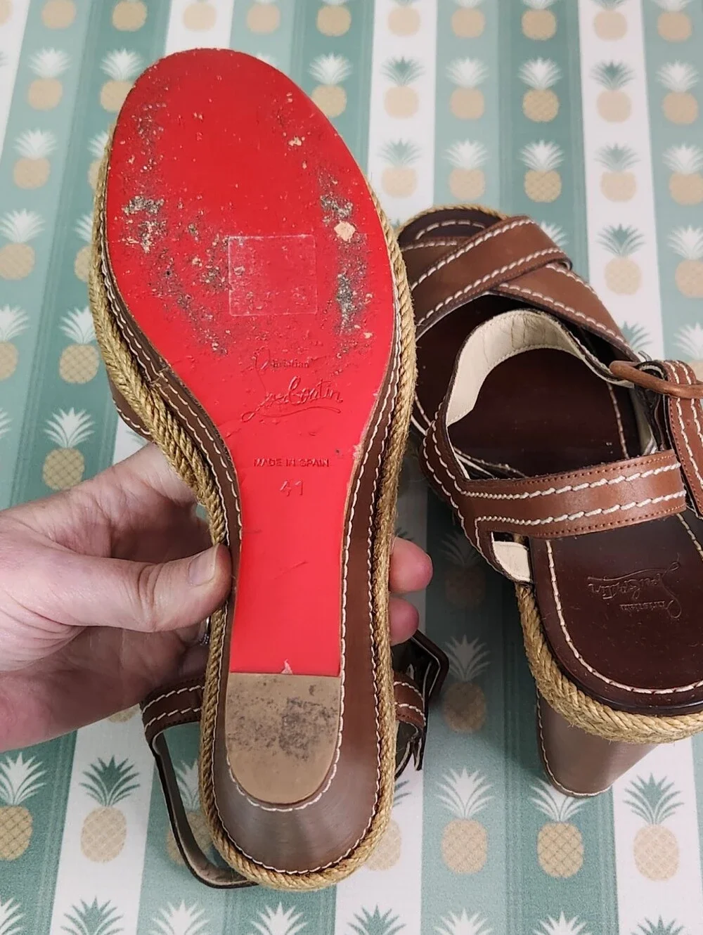 Christian Louboutin worn once